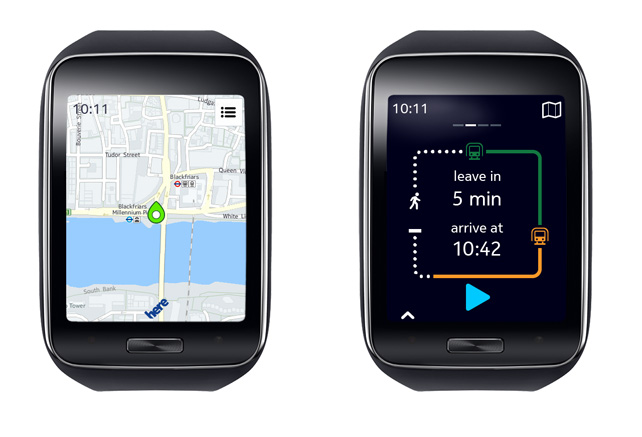 HERE Maps for Samsung Gear S