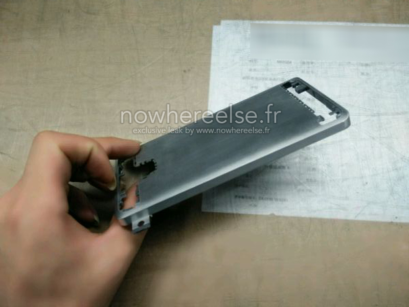 Samsung Galaxy S6 chassis leak