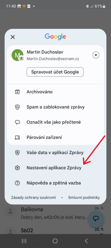 Jak Zjistit Jestli N Kdo Etl Va E Textov Zpr Vy Na Androidu