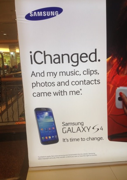 Samsung Galaxy S4 iChanged