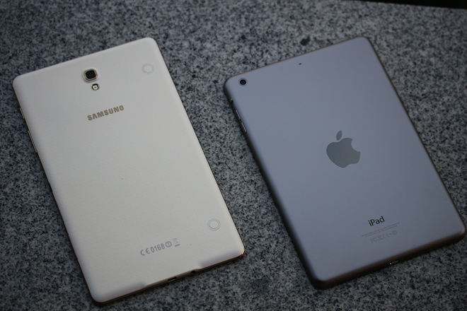 Samsung Galaxy Tab S 8.4 vs iPad mini