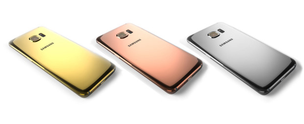 zlatý Galaxy S6