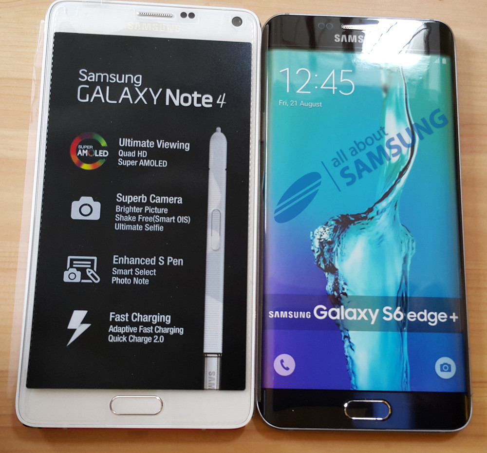 Galaxy S6 edge+ vs Note 4