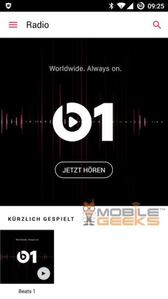 Apple Muzyka dla Android Beats1