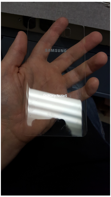 Galaxy Note 5 clear cover