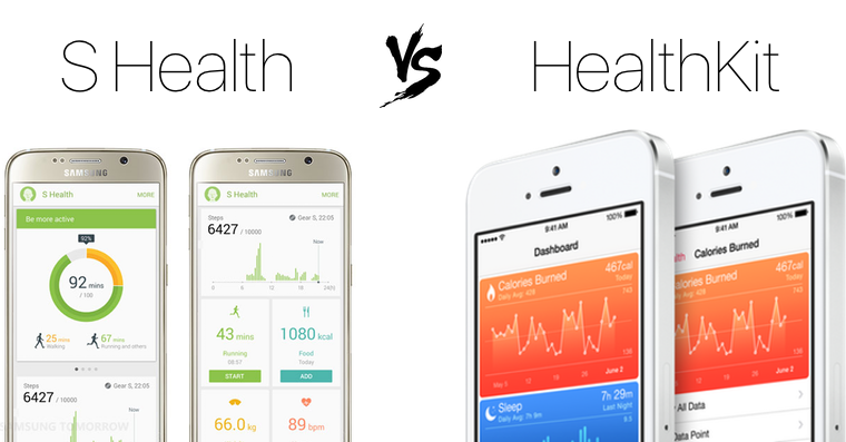 Samsung S Health vs Apple HealthKit Samsung S Health vs Apple HealthKit