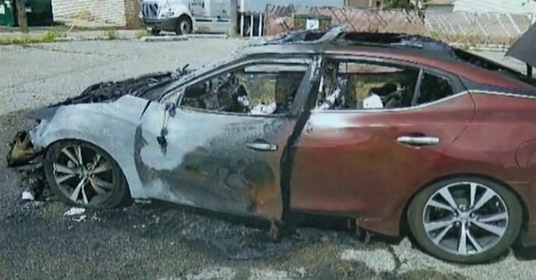 A woman's Samsung phone exploded while driving, the subsequent fire ...