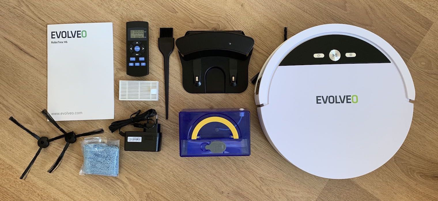 Roboticky vysavač Evolveo RoboTrex H6 2 Roboticky vysavač Evolveo RoboTrex H6 2