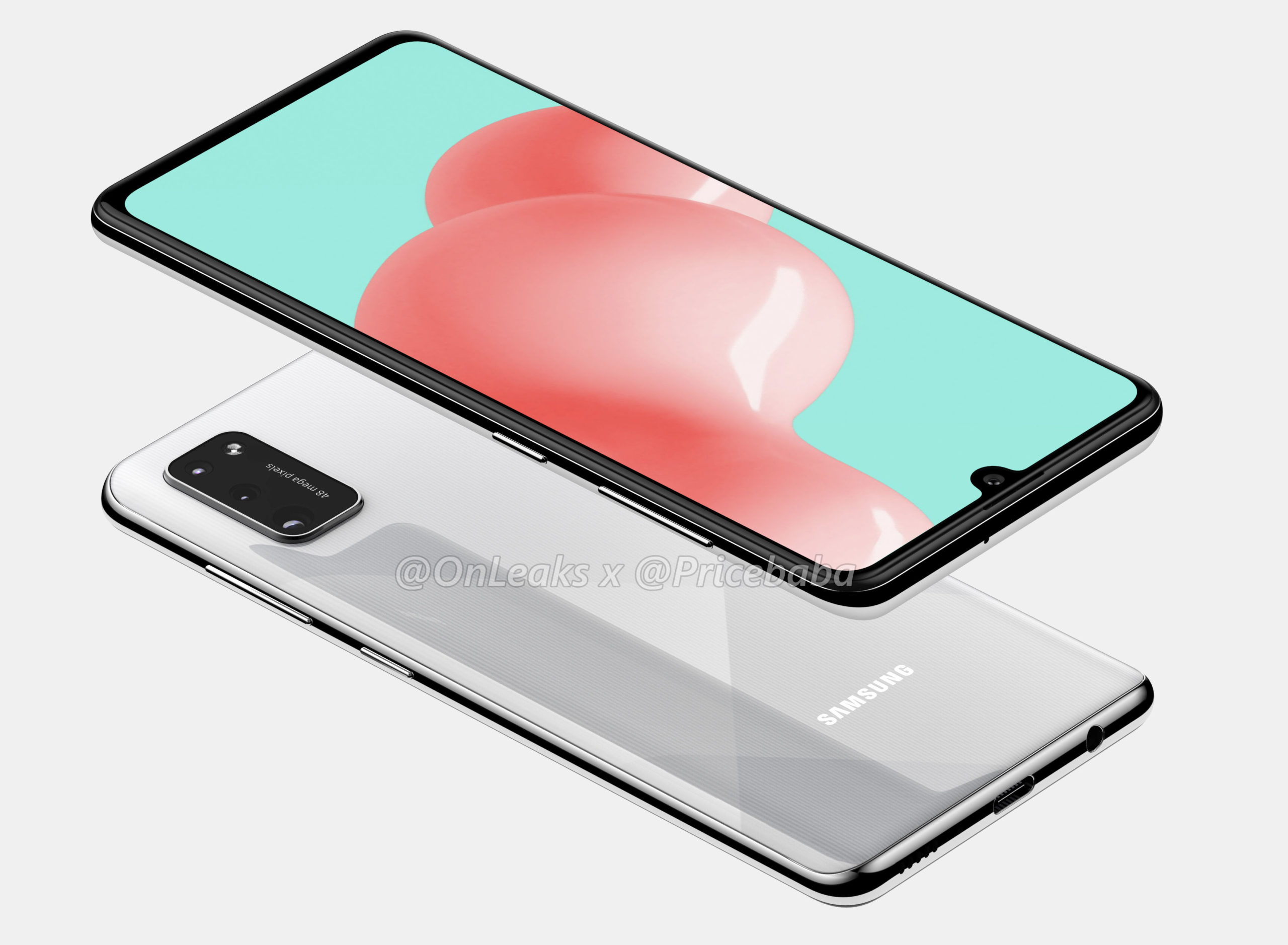 Samsung Galaxy A41 rendery 4 Samsung Galaxy A41 rendery