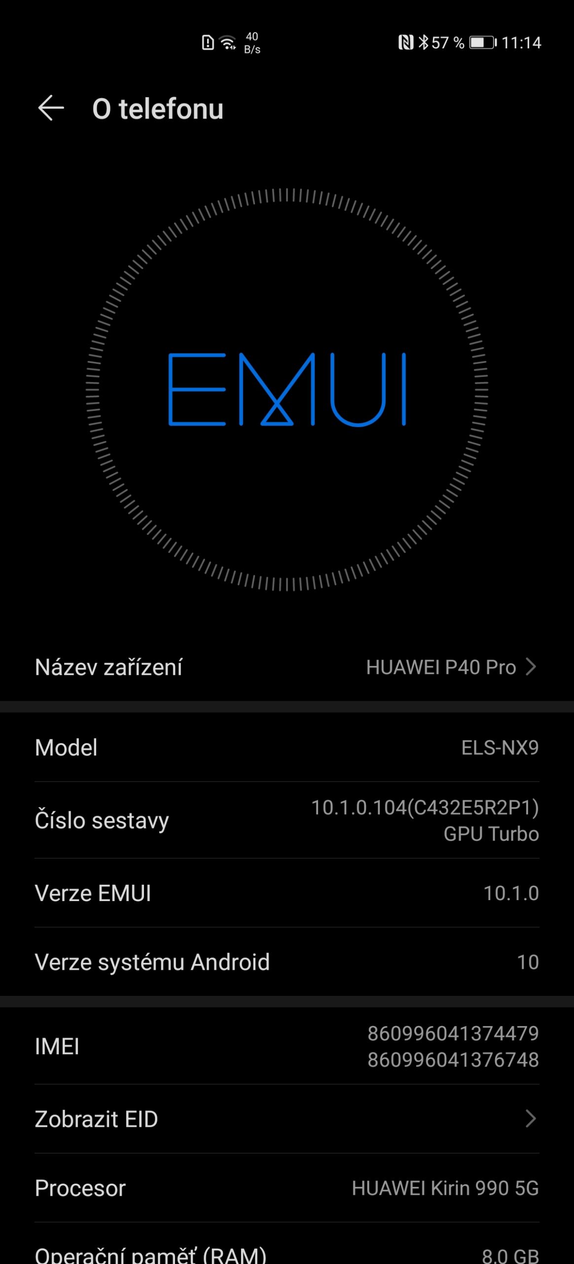System telefonu Huawei P40 Pro (3)