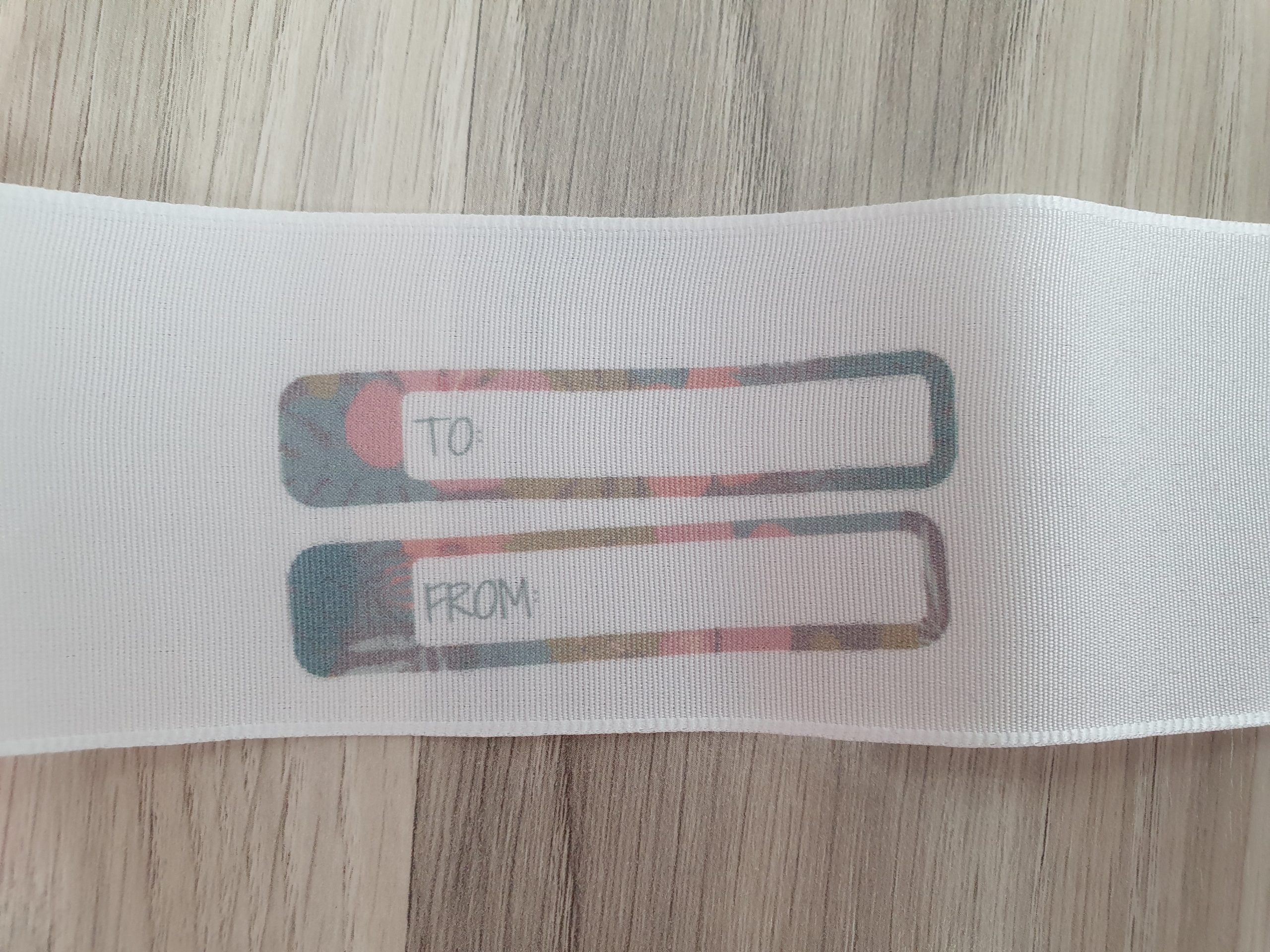 COLOP e-mark create 20 Test otisku na stuhu