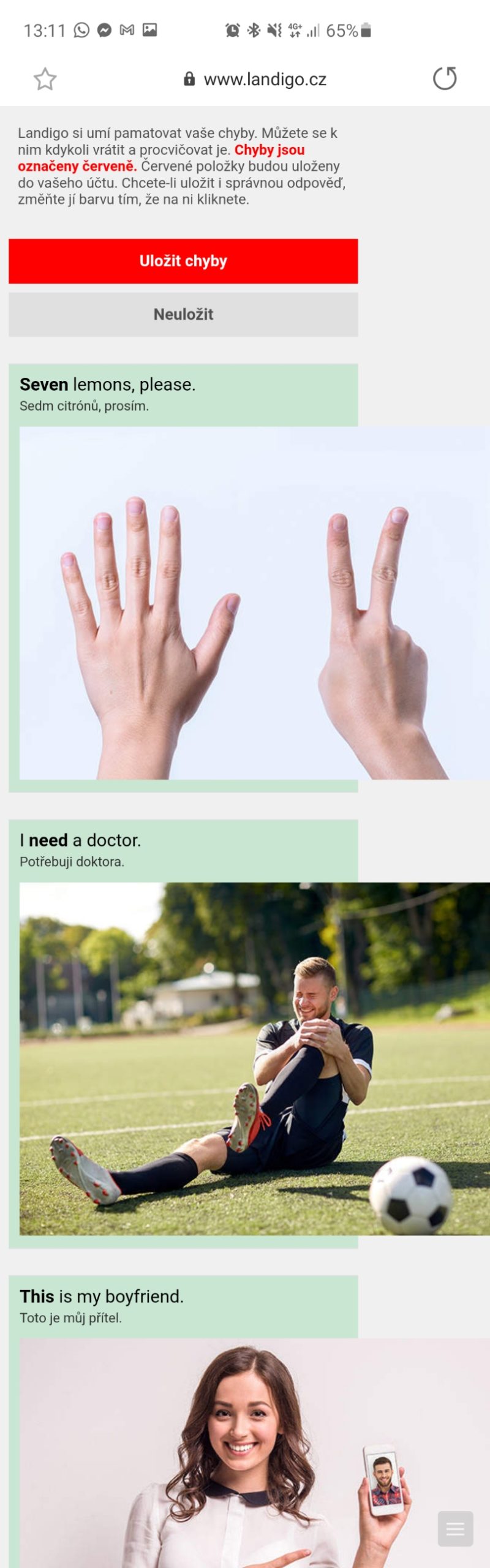 Landigo ukončené cvičení Landigo ukončené cvičení