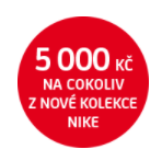 UniCreditBank poukaz Nike UniCreditBank poukaz Nike