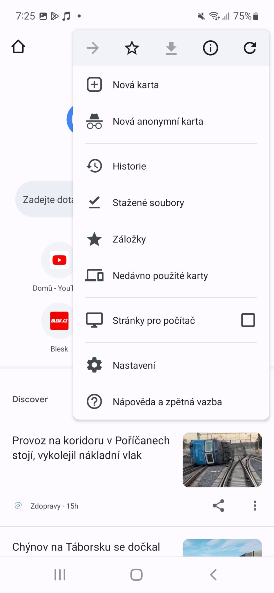 Jak odstranit cookies na mobilu Samsung Magazine