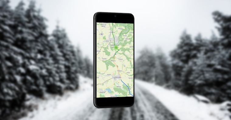 Sjizdnost silnic mapa Android fb