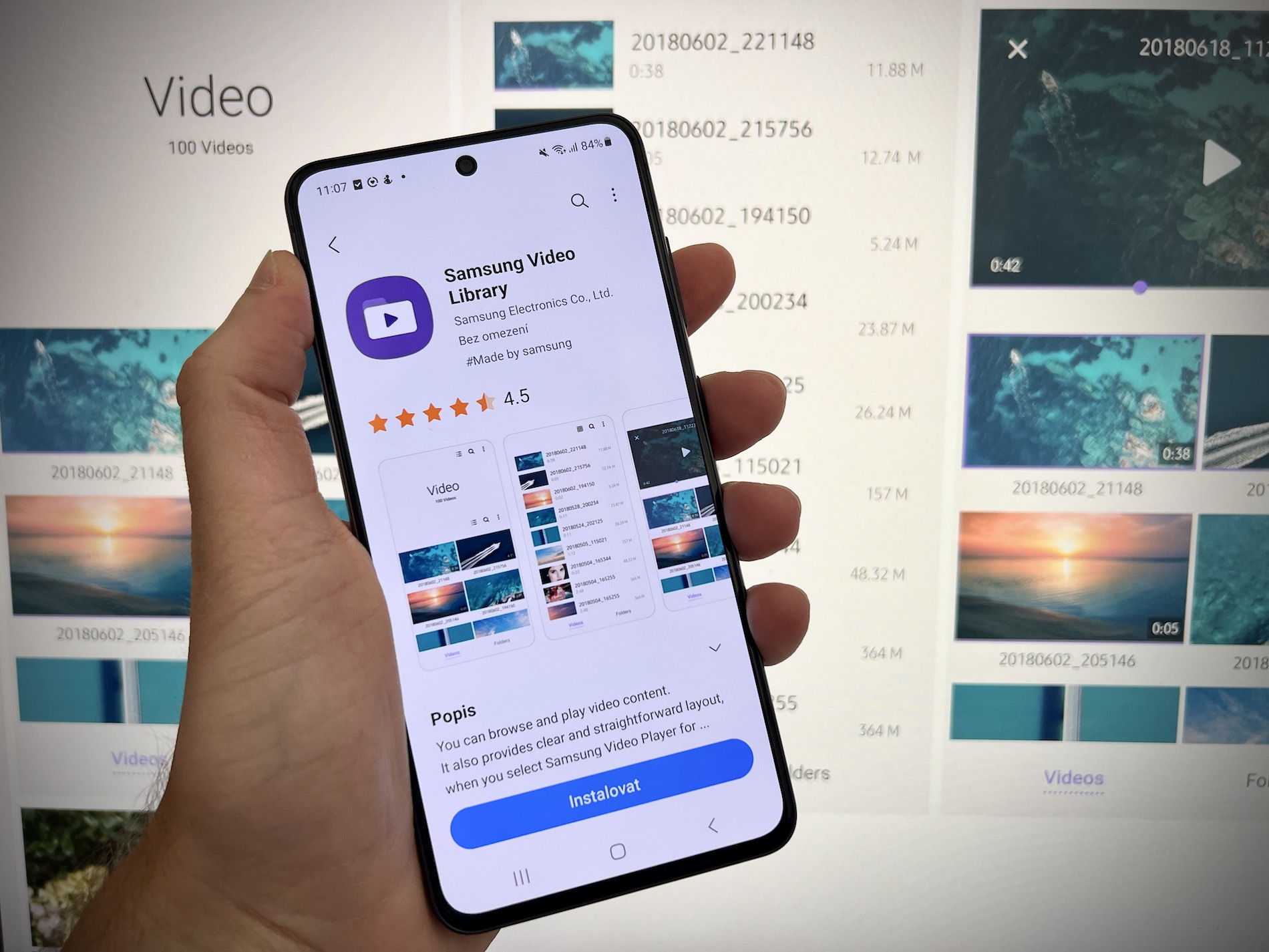 Samsung Video Library cover