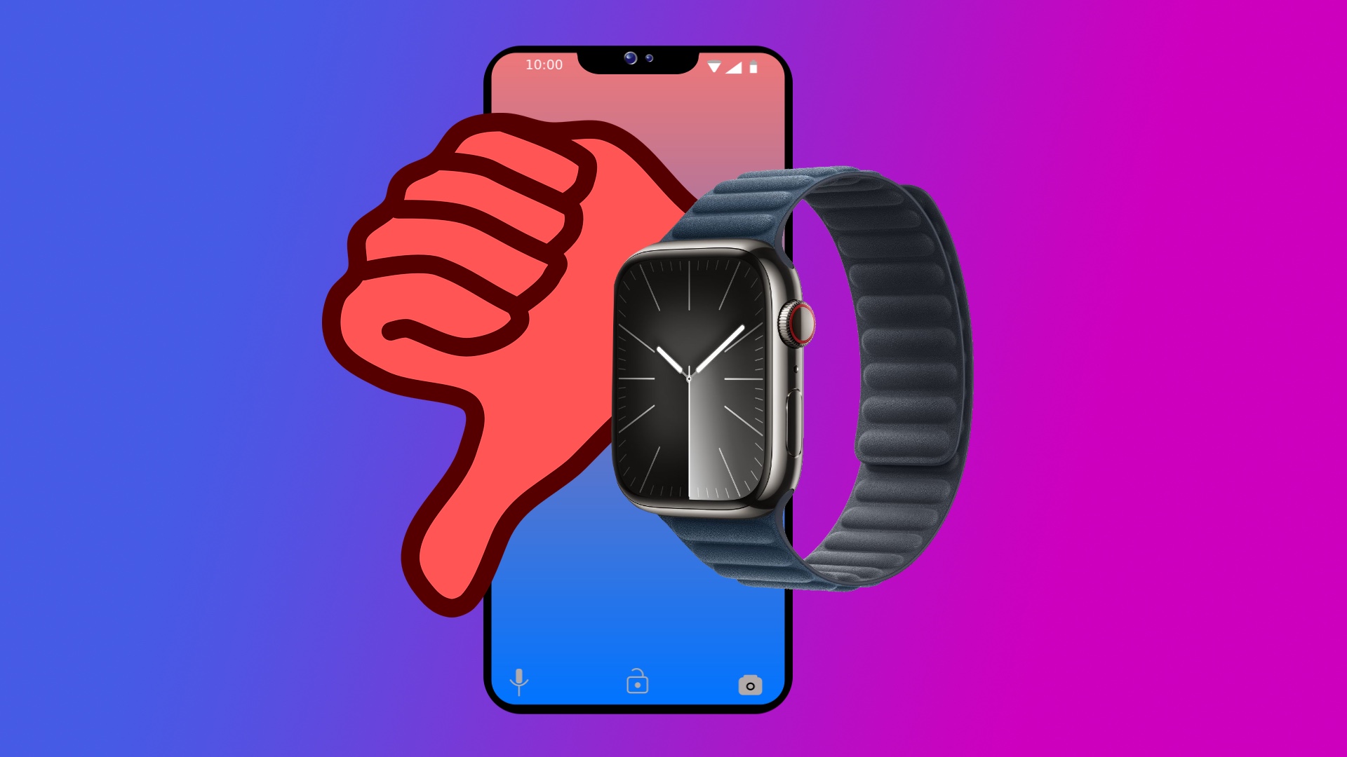 Apple Watch Android cancel cover