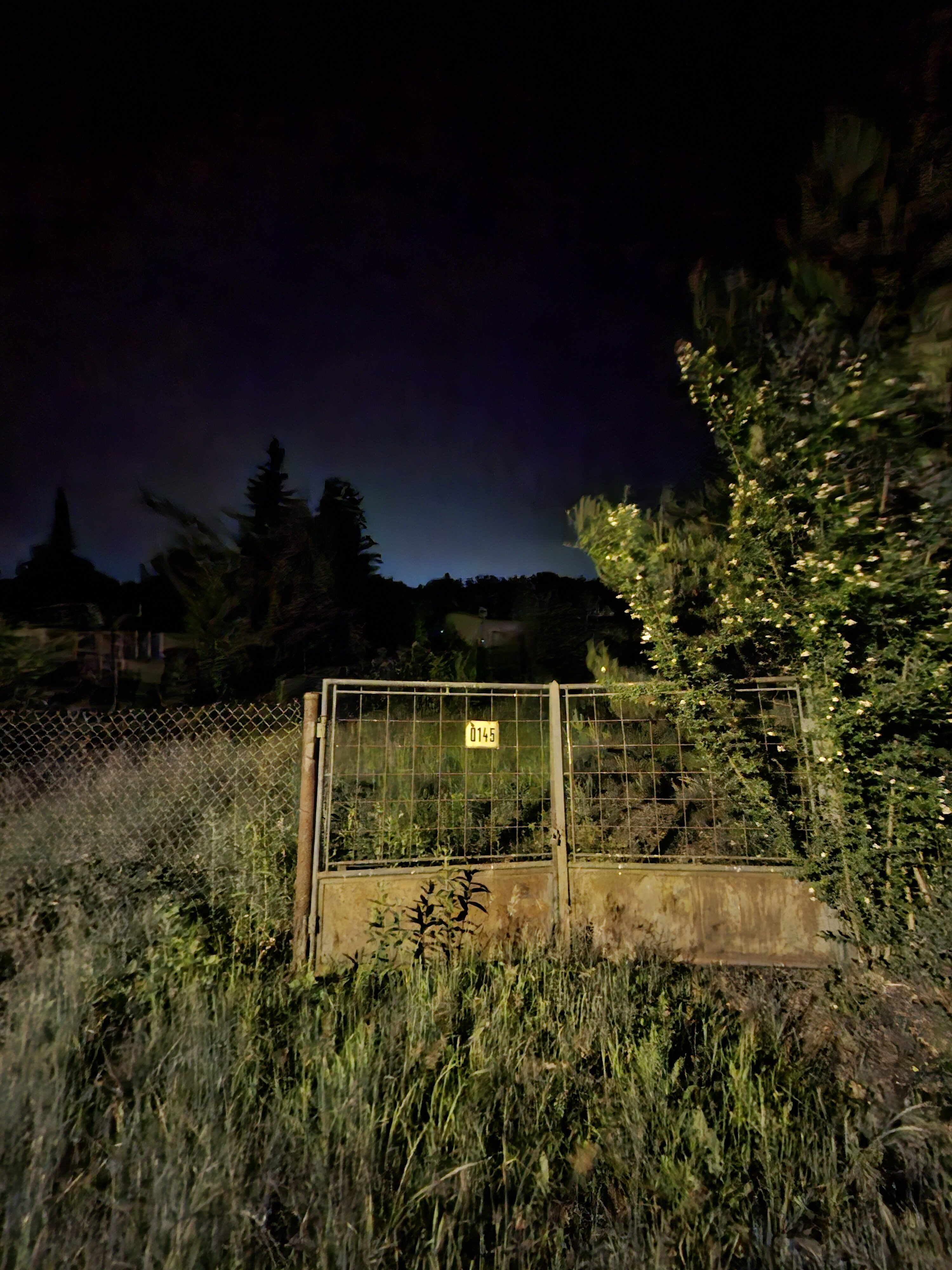 Galaxy A55 fotky noc 30