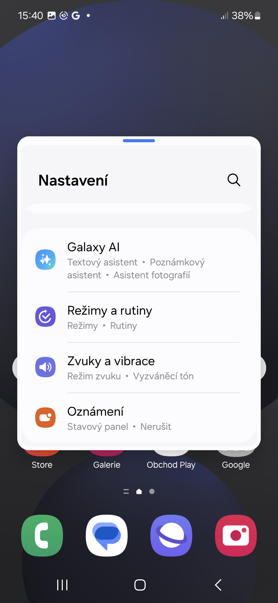 Tipy zvyseni produktivity Galaxy 3