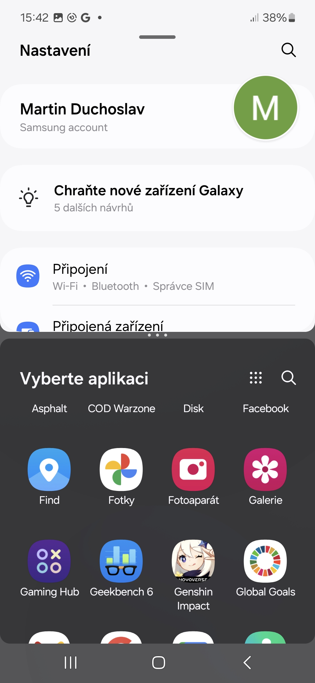 Tipy zvyseni produktivity Galaxy 6