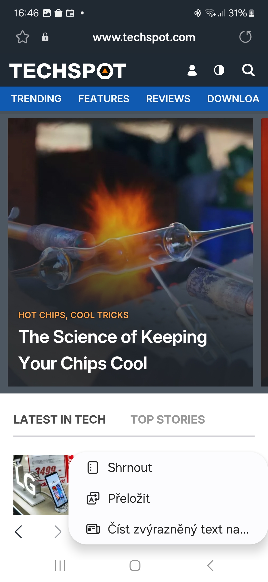 Samsung Internet funkce Galaxy AI na nepodporovanych telefonech Galaxy 18