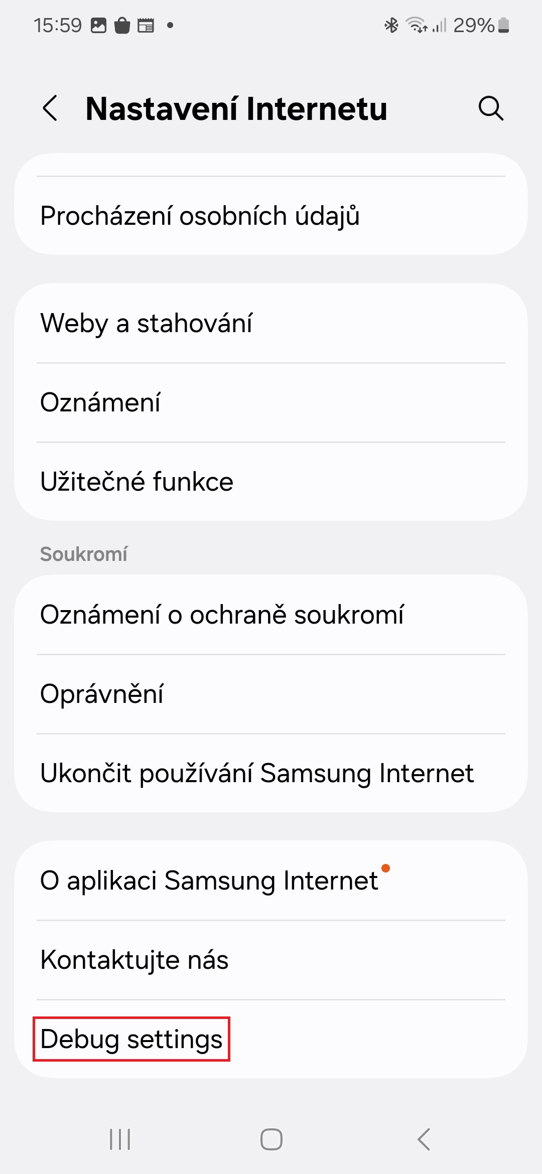 Samsung Internet funkce Galaxy AI na nepodporovanych telefonech Galaxy 4
