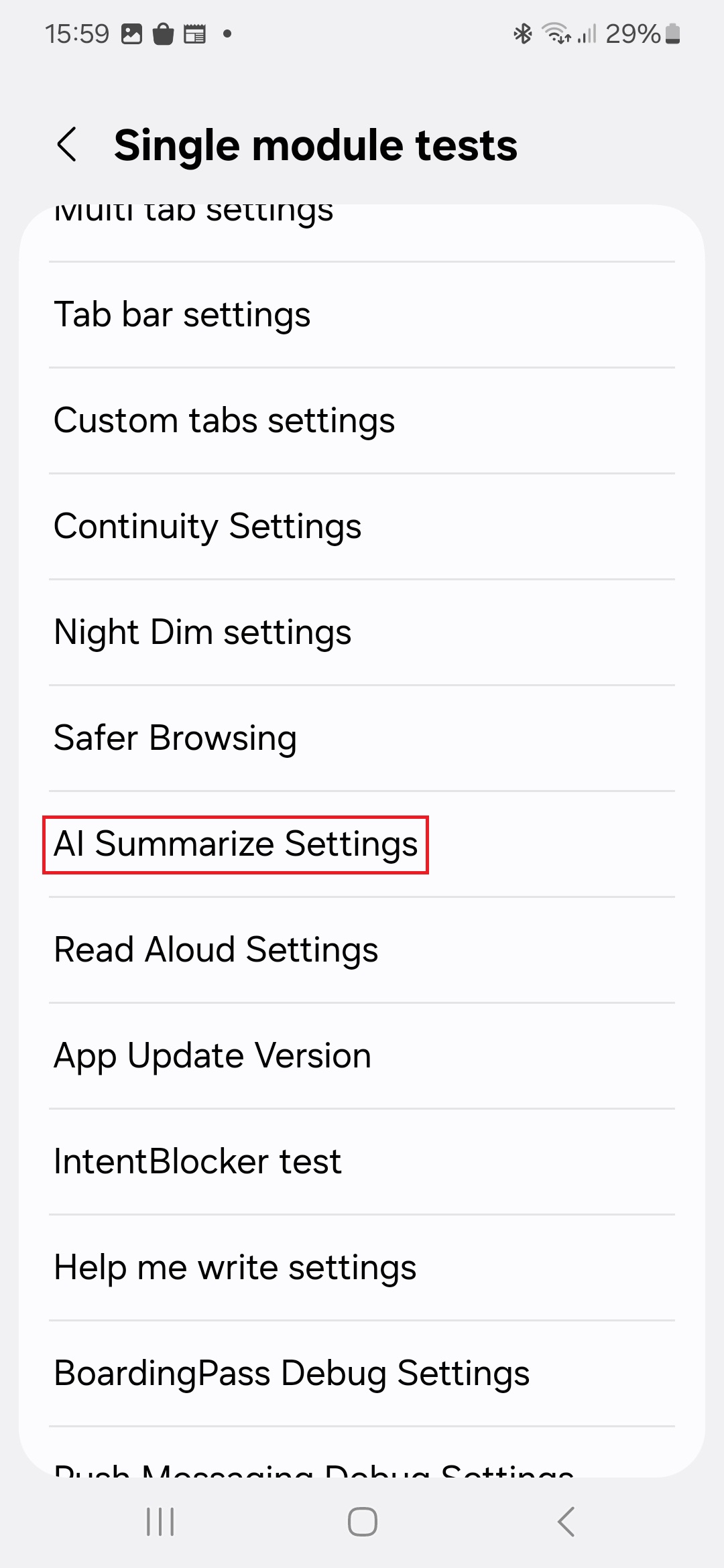 Samsung Internet funkce Galaxy AI na nepodporovanych telefonech Galaxy 6