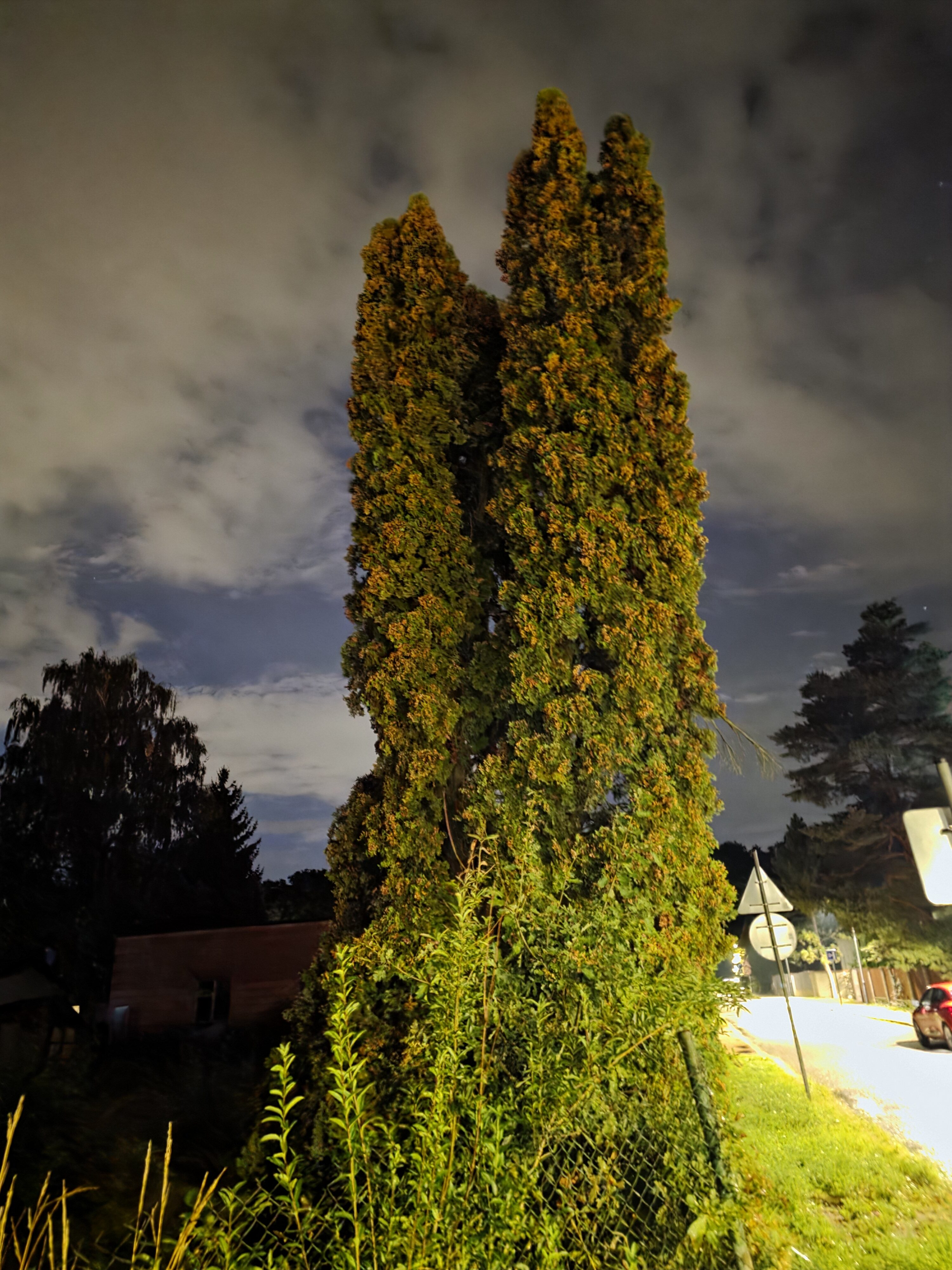 Galaxy Z Fold7 fotky noc 6