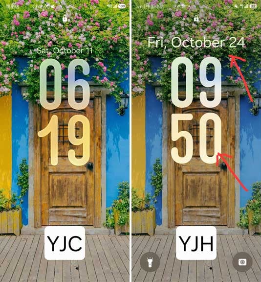 Adaptivní hodiny zěmna One UI 8.5 Adaptivní hodiny zěmna One UI 8.5