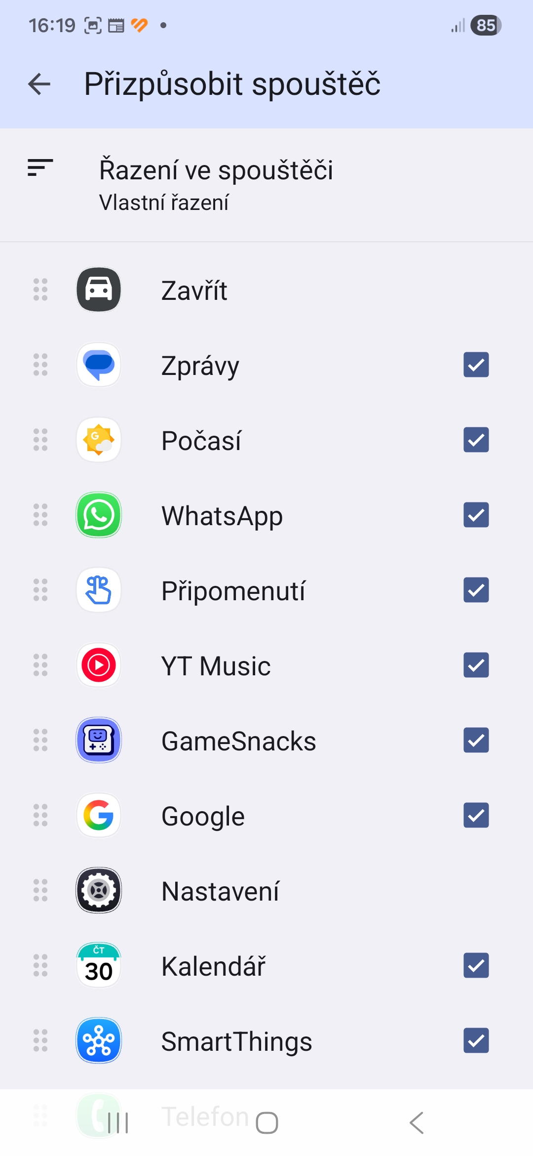 Android_Auto_zmena_poradi_aplikaci_7 Android Auto zmena poradi aplikaci 7