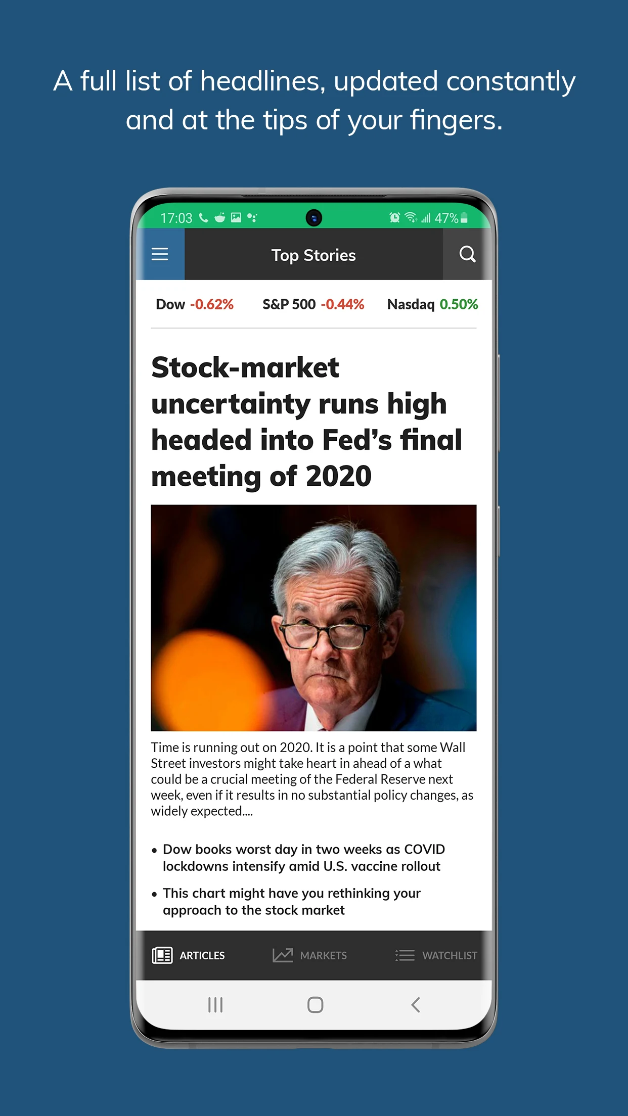 MarketWatch 1 MarketWatch 1