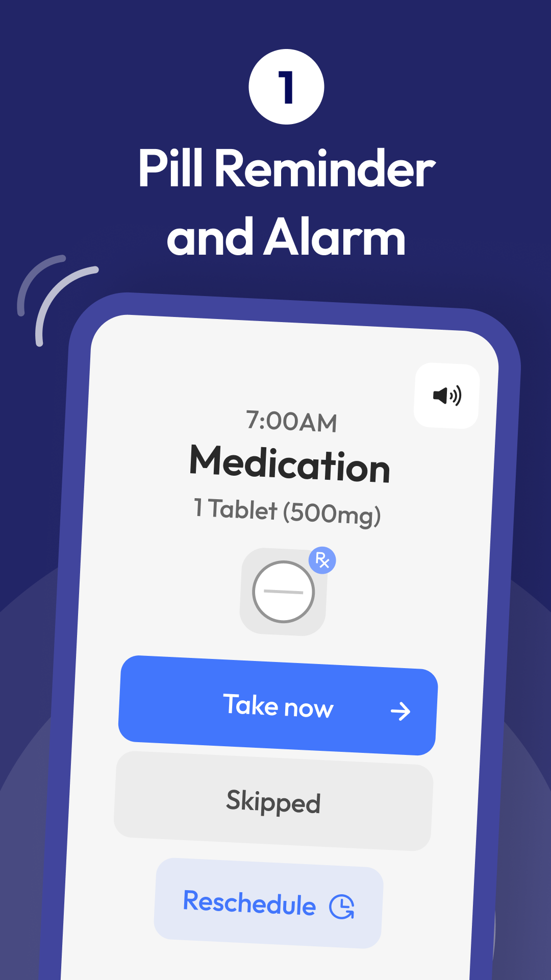 Pill Reminder & Health Tracker 1 Pill Reminder & Health Tracker 1