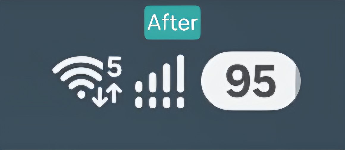 One UI 8 5 jedna ikona stavu prijmu site dve SIMky