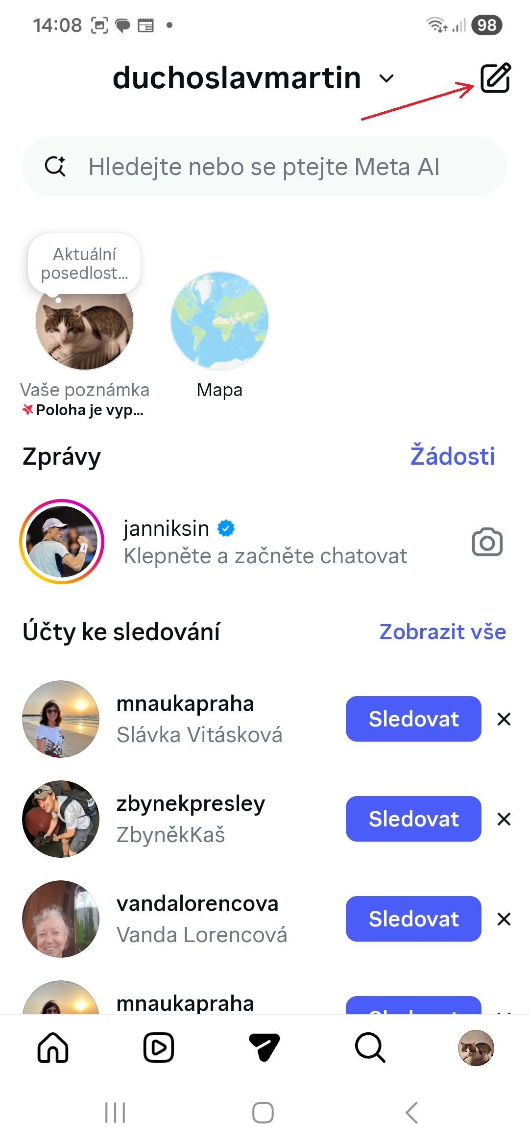 Instagram tipy triky 2025 26