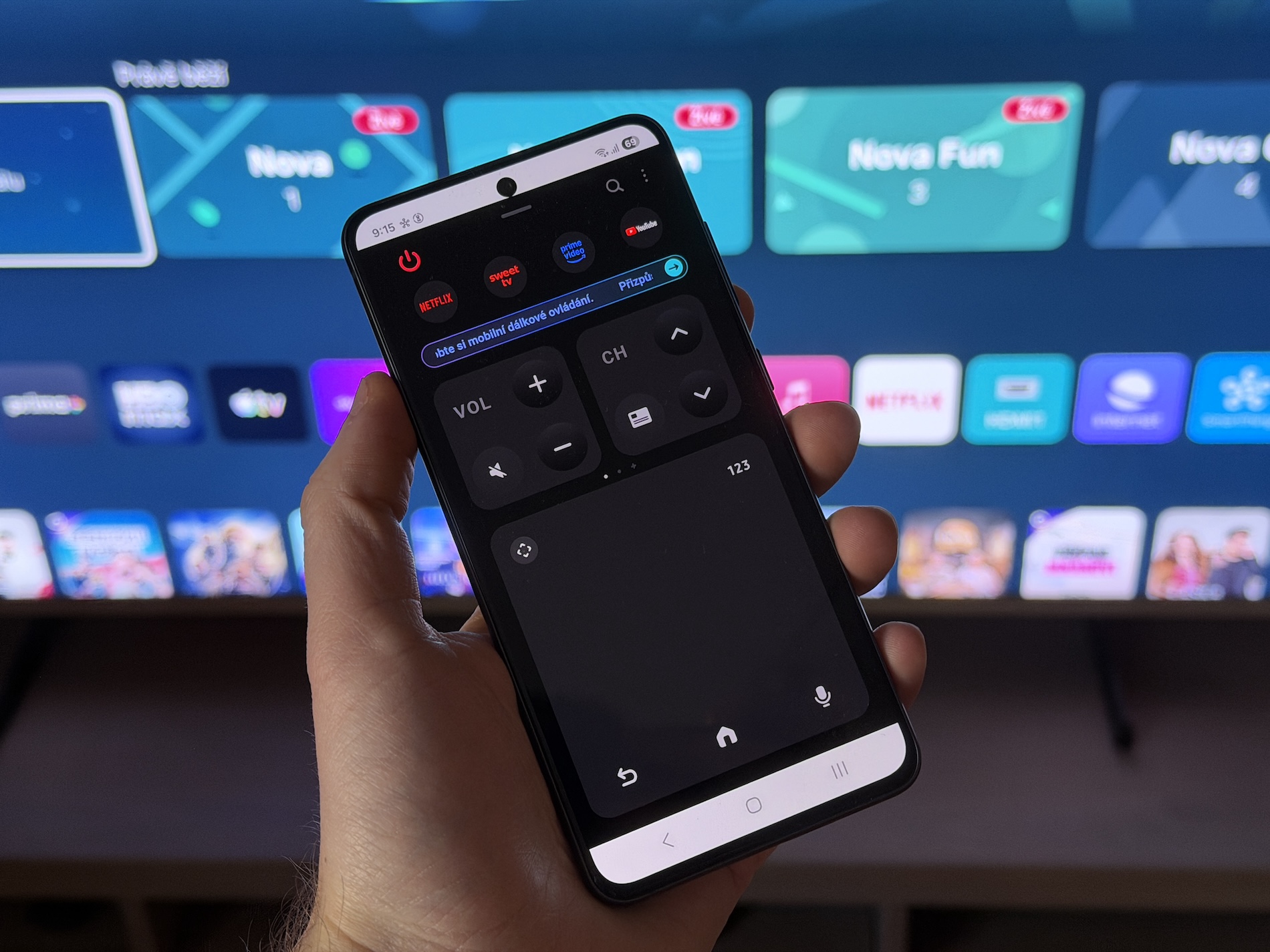 Samsung TV ovládání 2