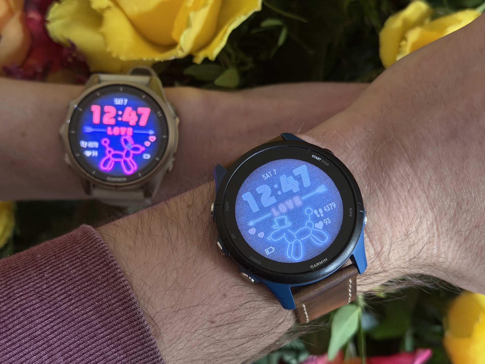 Garmin ciferník Neon Love Valentýn 1