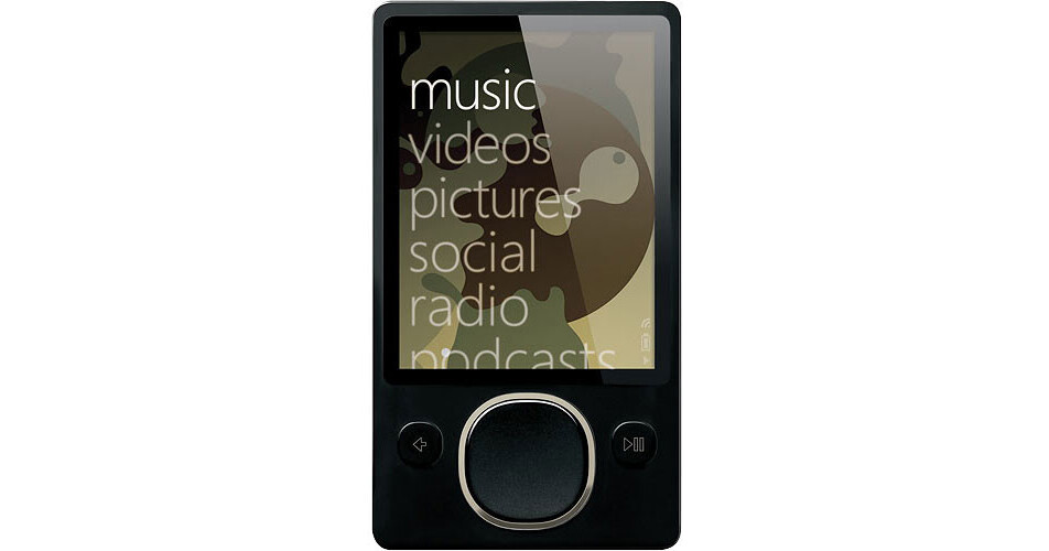 Microsoft HPA00001 Zune 80GB Black Digital 544384