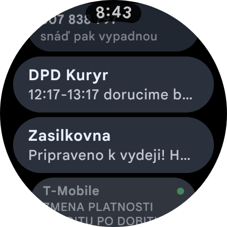 Co vsechno je mozne v Samsung telefonu ovladat z Galaxy Watch 2