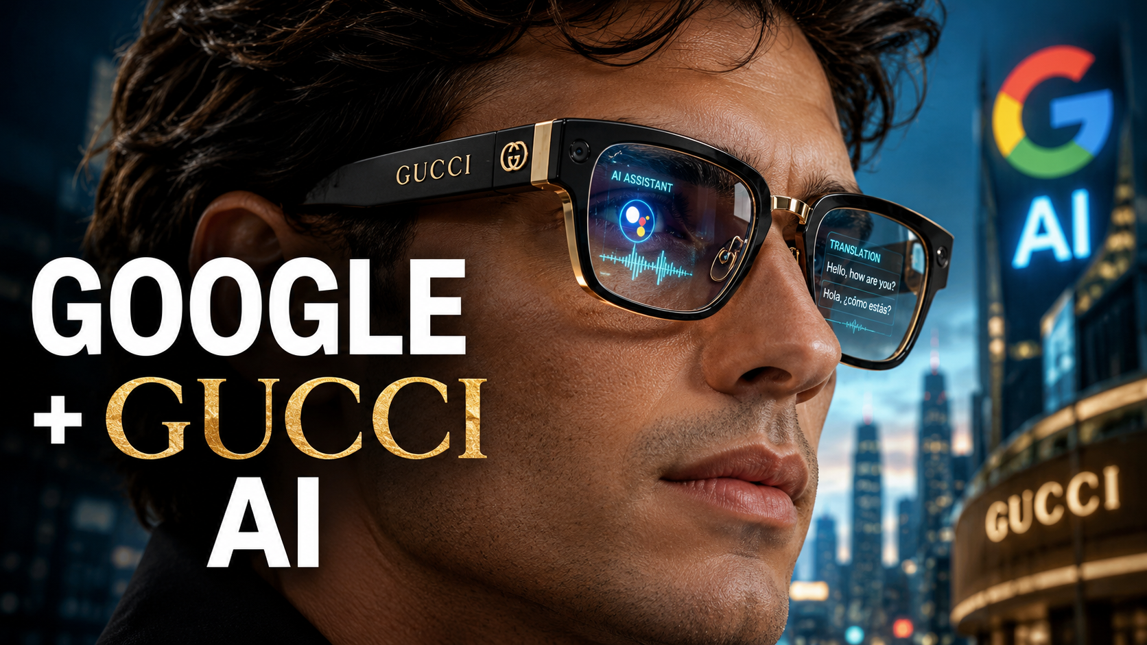 Google Gucci AI glasses