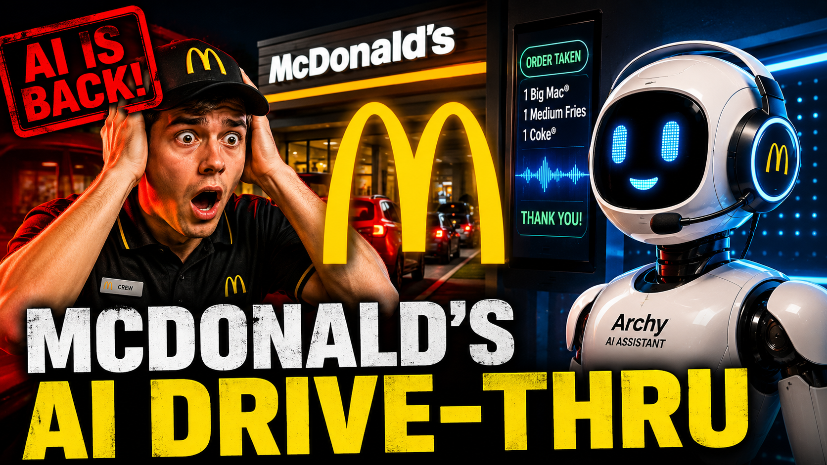 Mcdonald's drive-thru
