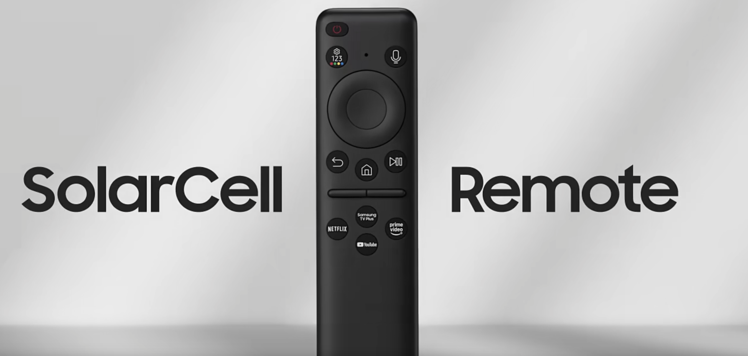 SolarCell Remote ovladač TV cover