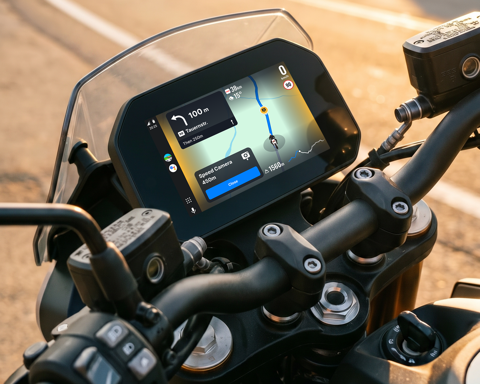 Sygic navigace motorka Android Auto