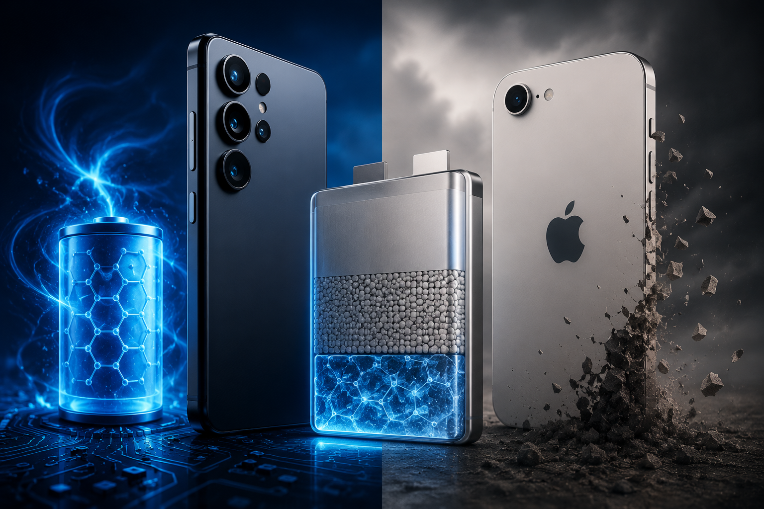 samsung vs apple battery