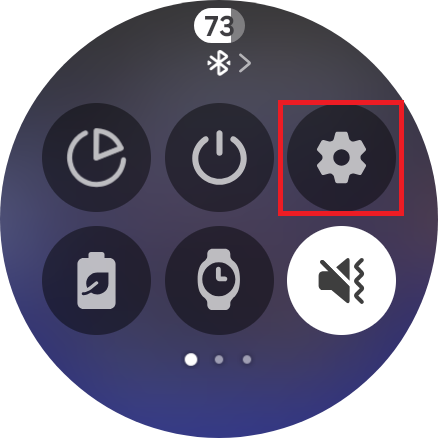 Galaxy Watch zapnuty AOD vypnute gesto Budit zvednutim zapesti delsi vydrz 1