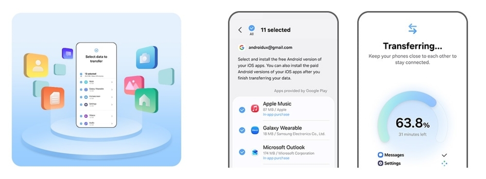 Samsung Mobile Smart Switch Galaxy Z Fold8 One UI 9 Switching to a New Phone main2